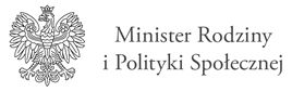 Logo Ministra Rodziny i Polityki Społecznej